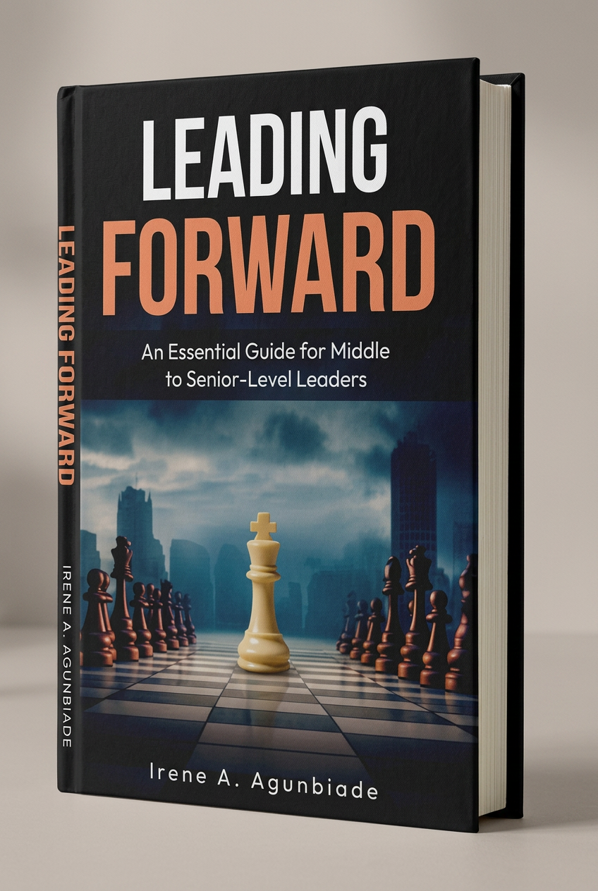 Cover of Leading Forward by Irene Agunbiade