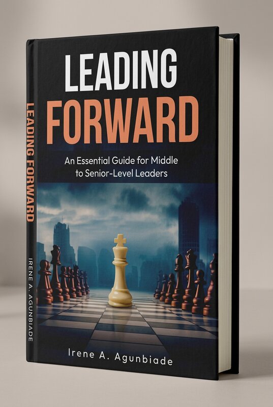 Cover of Leading Forward by Irene Agunbiade